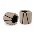 Trupada Triangle Silicone Wrist Weights - Brown - 2 LB