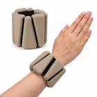 Trupada Triangle Silicone Wrist Weights - Brown - 2 LB
