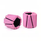 Trupada Triangle Silicone Wrist Weights - Pink - 2 LB