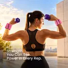Trupada Triangle Silicone Wrist Weights - Brown - 2 LB