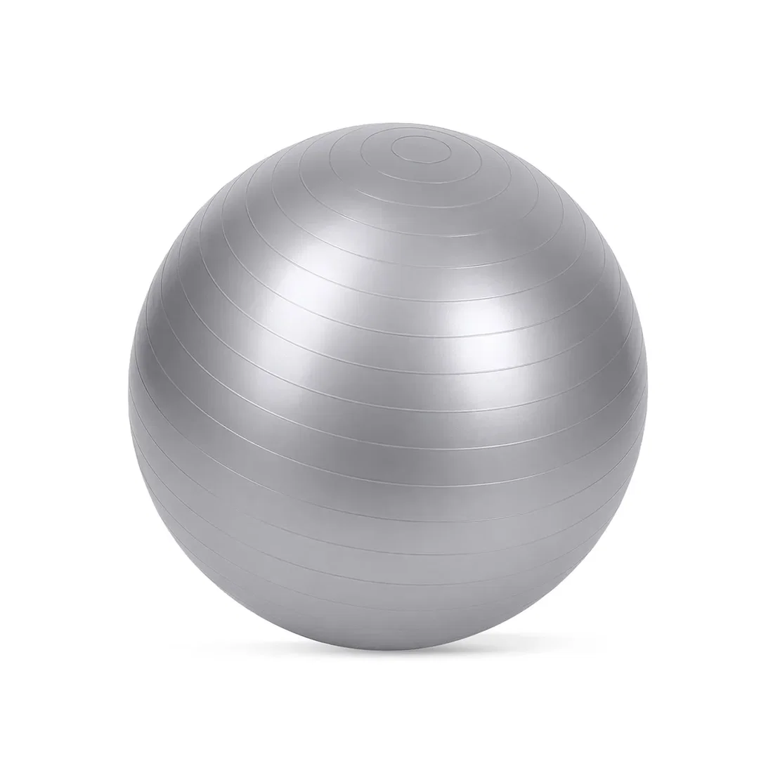 Silver PVC Yoga Ball