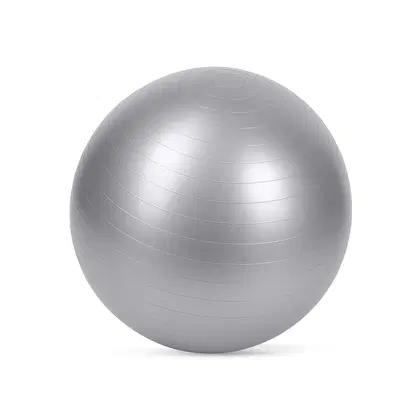 Trupada PVC Yoga Ball - Silver - 65 cm