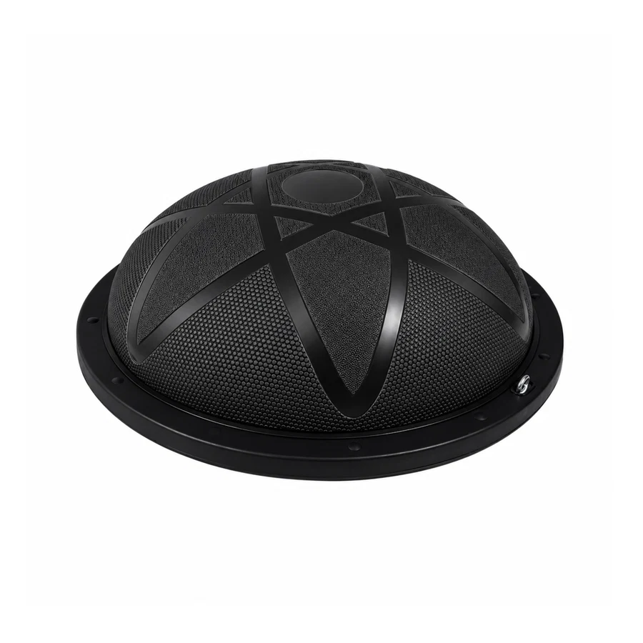 Trupada PVC Bosu Ball 58cm Black