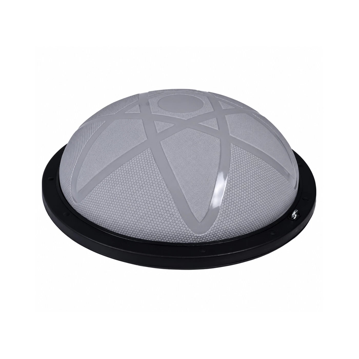 Patterned surface of Trupada PVC Bosu Ball 58cm Grey