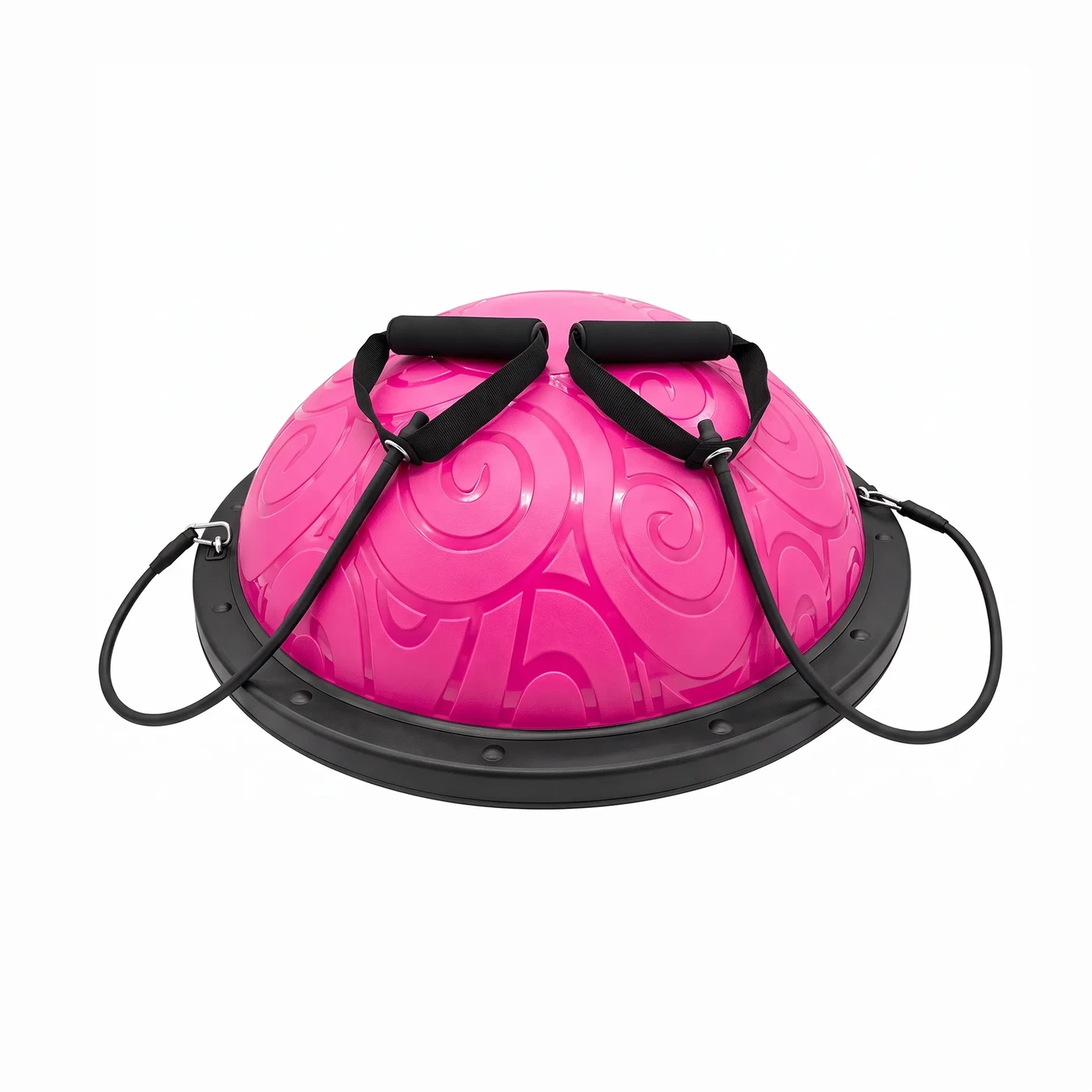 Trupada 60 cm PVC Bosu Ball textured dome and hand grips