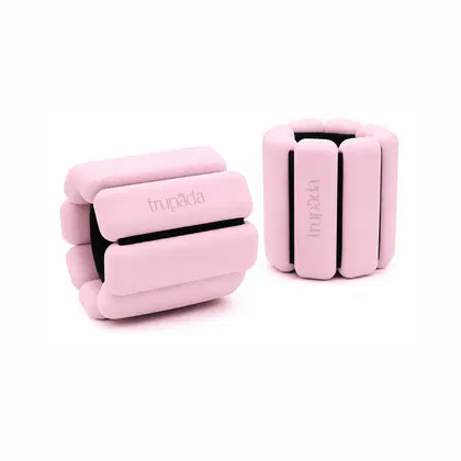 Trupada Silicone Ankle Weights (Pair) - Pink - 2 LB