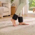 Trupada Silicone Ankle Weights (Pair) - Black - 1 LB