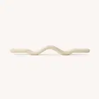Trupada Silicone Barbell Bar - Cream - 15 LB
