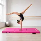 Trupada Folding Gymnastics Mat (3 Fold) - Pink