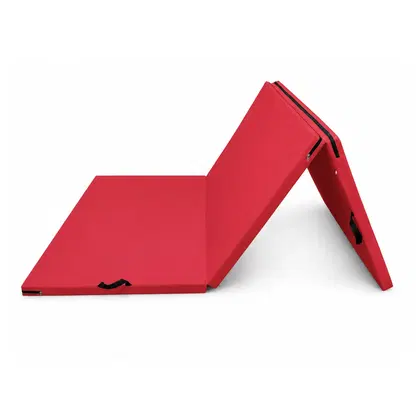 Trupada Folding Gymnastics Mat (3 Fold) - Red
