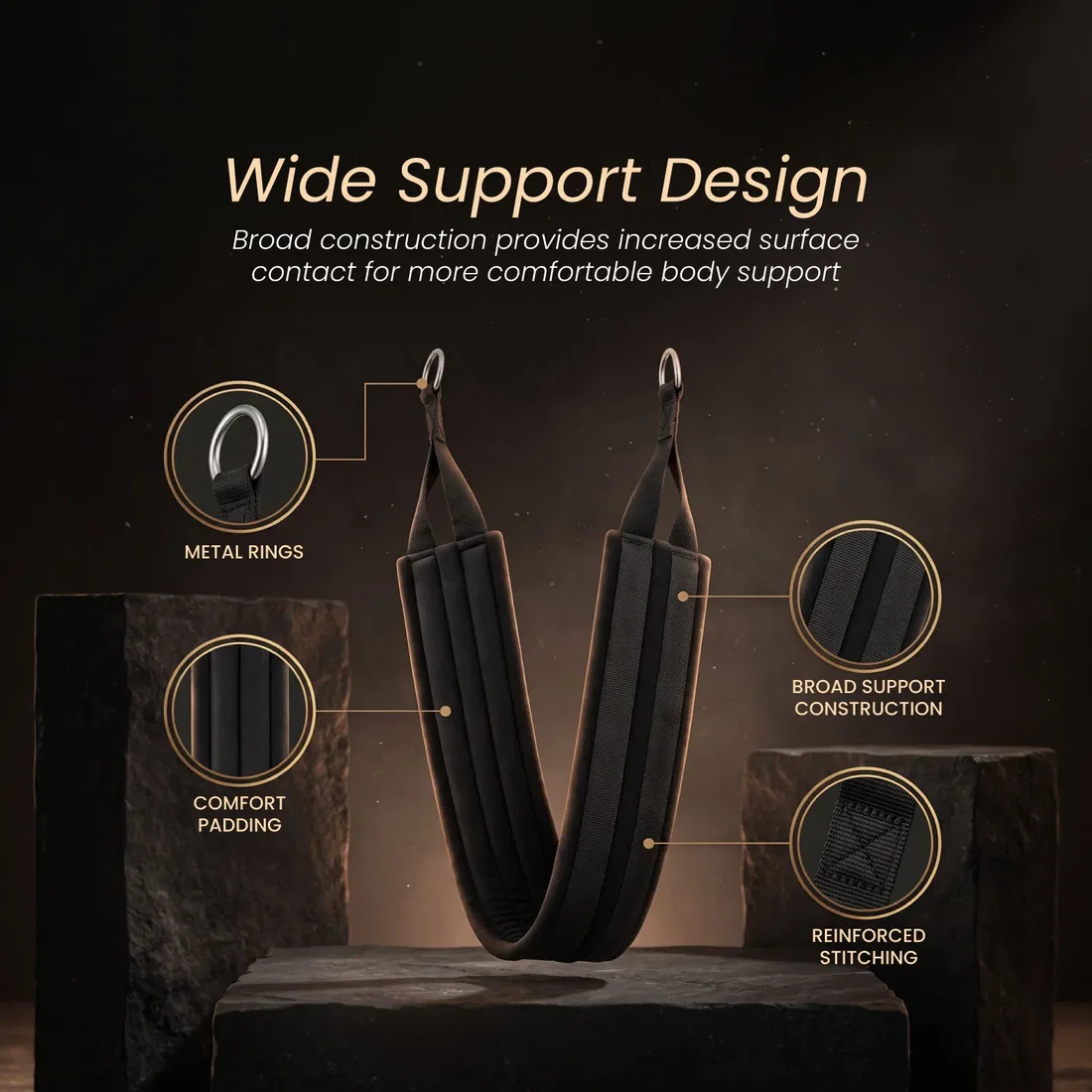 Trupada Wide Sling Wide Support Design