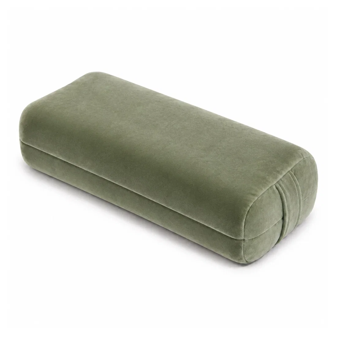 تروبادا وسادة يوغا داعمة من المخمل / وسادة يوغا - Green