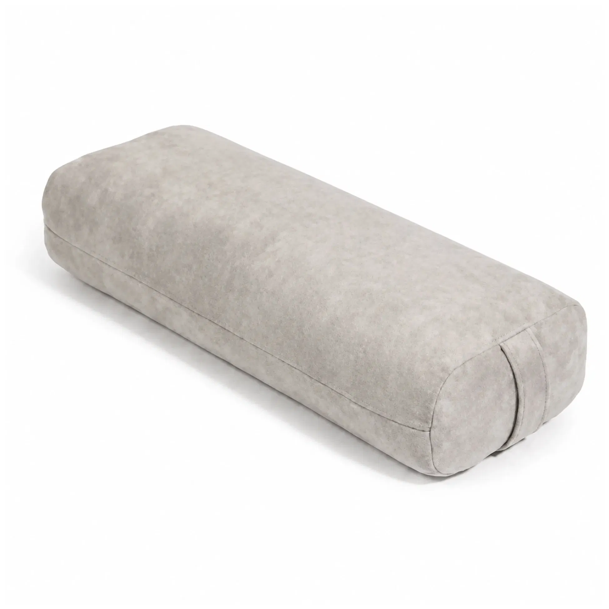 Trupada Suede Yoga Bolster / Yoga Pillow - Grey