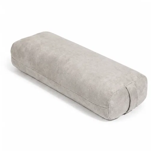 Trupada suede yoga bolster in Grey