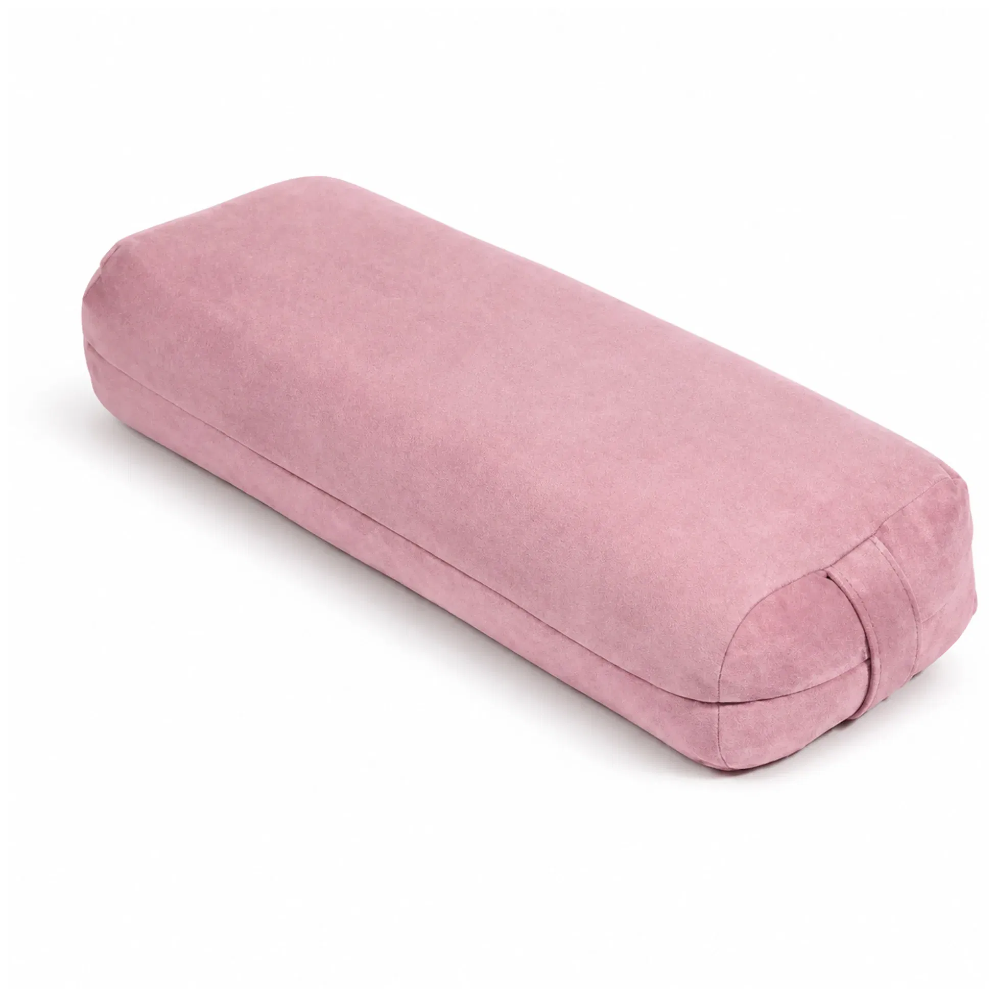 Trupada Suede Yoga Bolster / Yoga Pillow - Pink