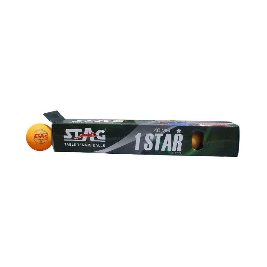 Stag 1 Star Table Tennis Ball - Pack Of 12