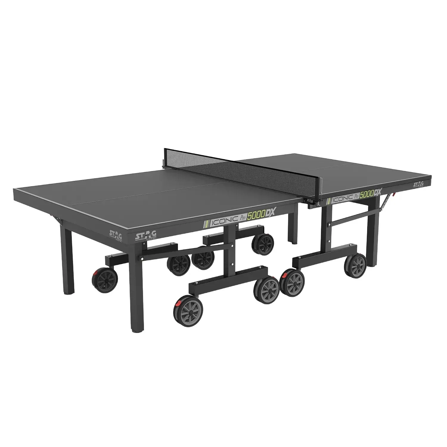 Stag Iconic 5000 DX Table Tennis Table - Unmatched Performance & True Ball Bounce