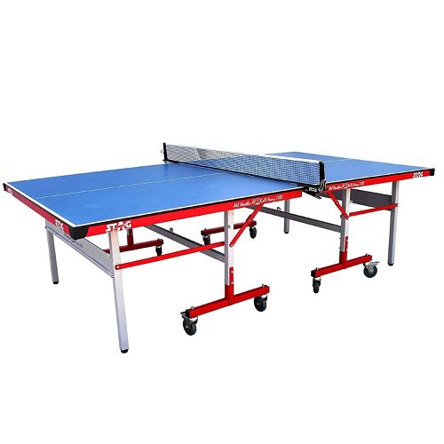 Stag Outdoor Rollaway Table Tennis Table with COMPREG Top | 22 x 42mm