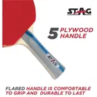 Stag Stag 4 Star Table Tennis Playset| 2 Racquets and 3 Balls