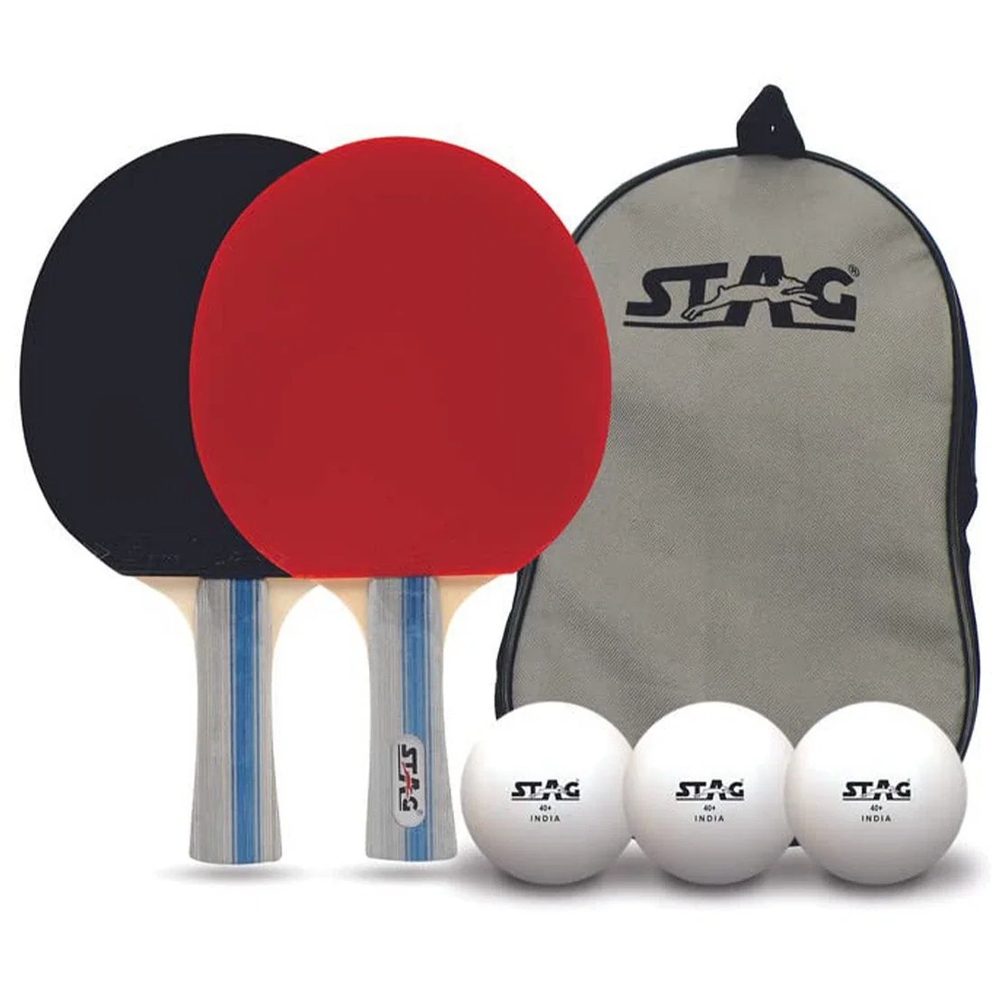 Stag Stag 4 Star Table Tennis Playset| 2 Racquets and 3 Balls