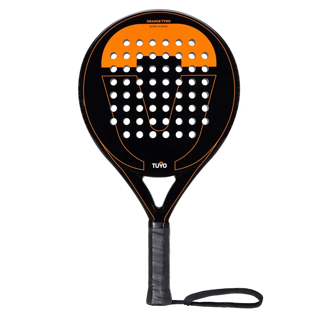 Tuyo Orange Tyro Padel Racket- Round racket for beginners