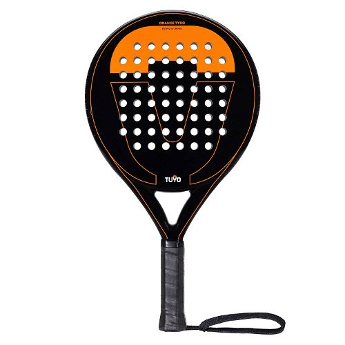 Tuyo Orange Tyro Padel Racket- Round racket for beginners