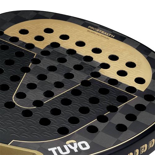 Tuyo Gold Stealth Pro - Diamond shape Padel Racket