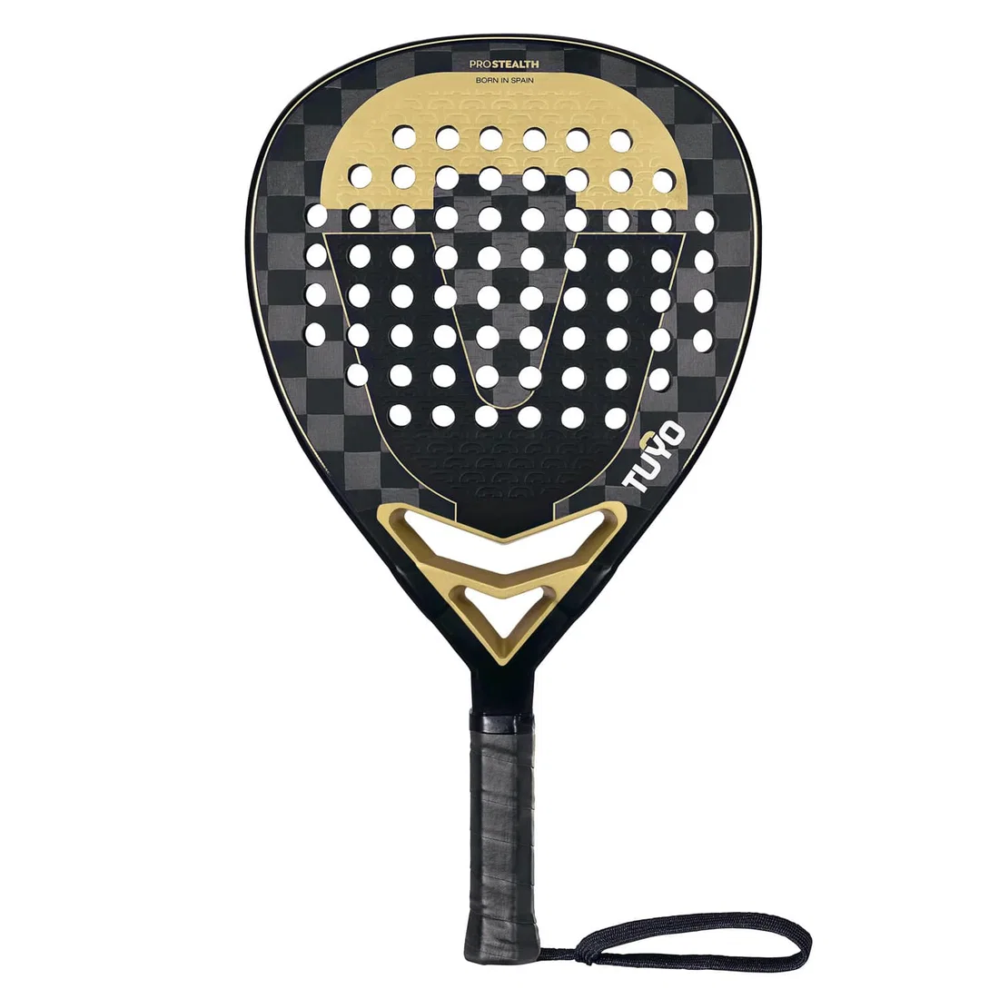 Tuyo Gold Stealth Pro - Diamond shape Padel Racket
