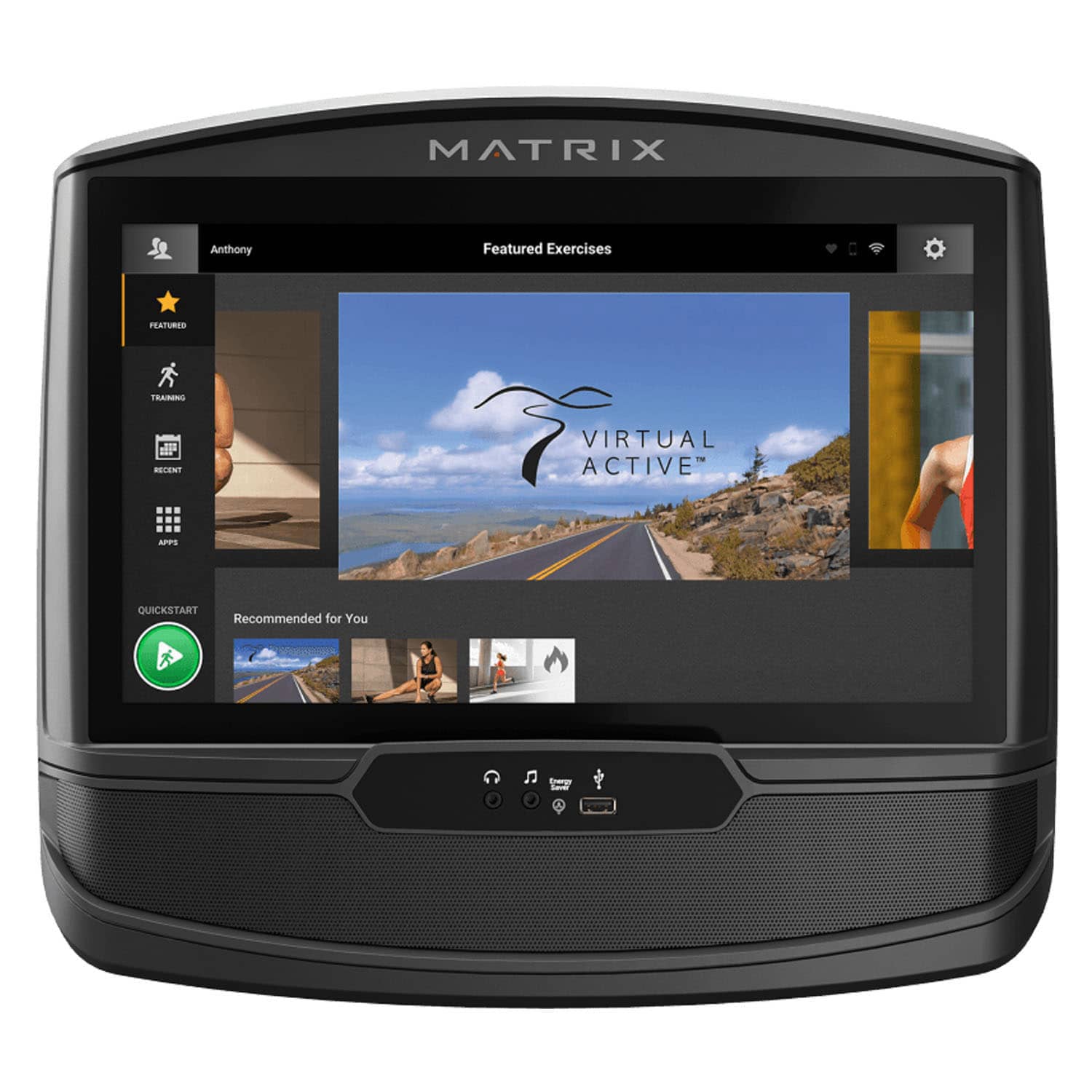 Matrix Upright Bike U30 - XIR Console