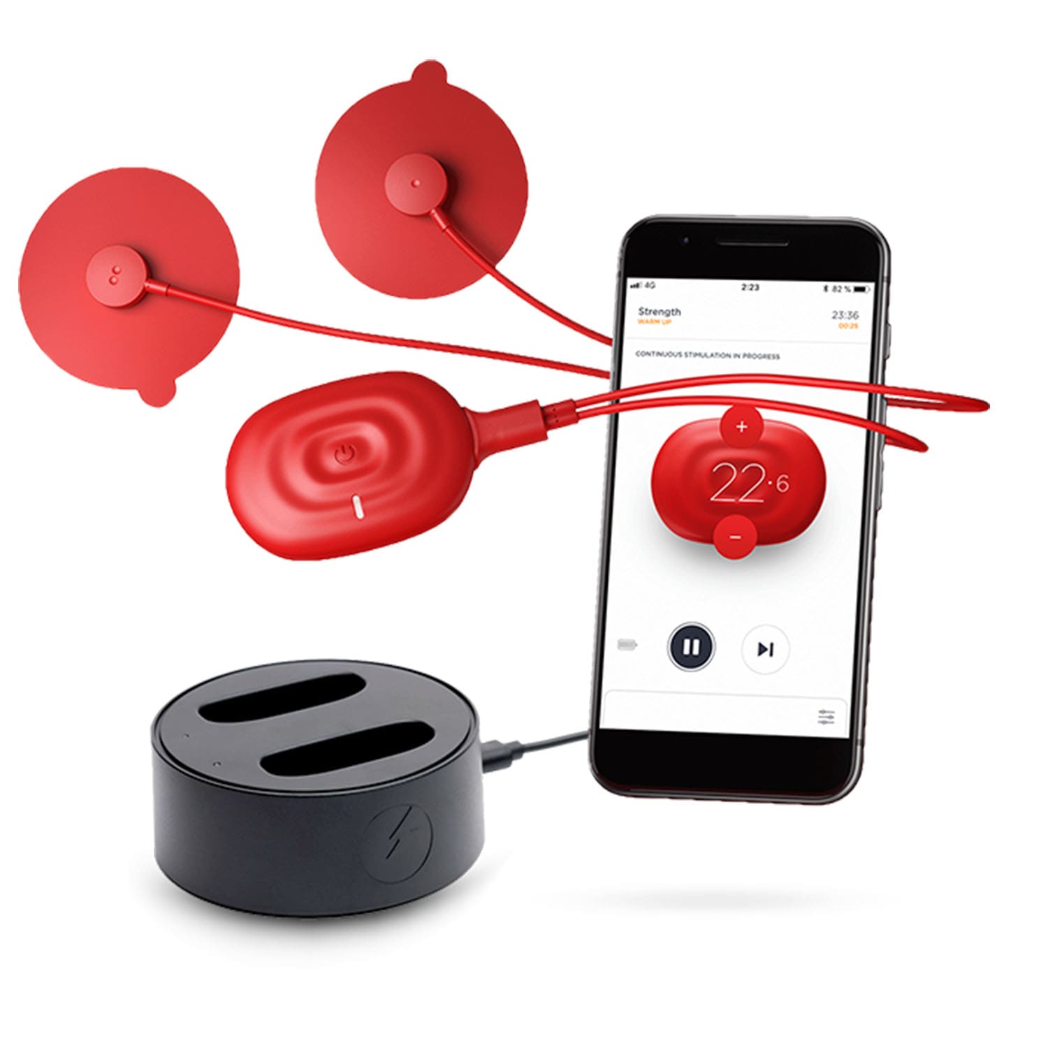 باور دوت 2.0 أونو + حوض حزمة  - Red