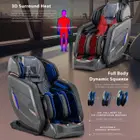 Zero U-R7 Super Series Massage Chair with 4D Rollers & Lumbar Strech