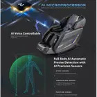 Zero U-R7 Super Series Massage Chair with 4D Rollers & Lumbar Strech