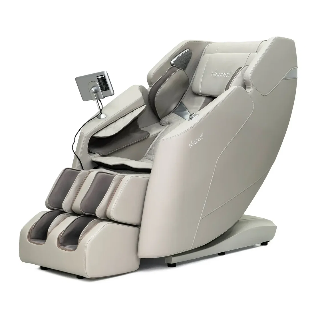 Nourest Vega Pro SL-Track 3D Full Body Massage Chair with Dual Roller - Grey