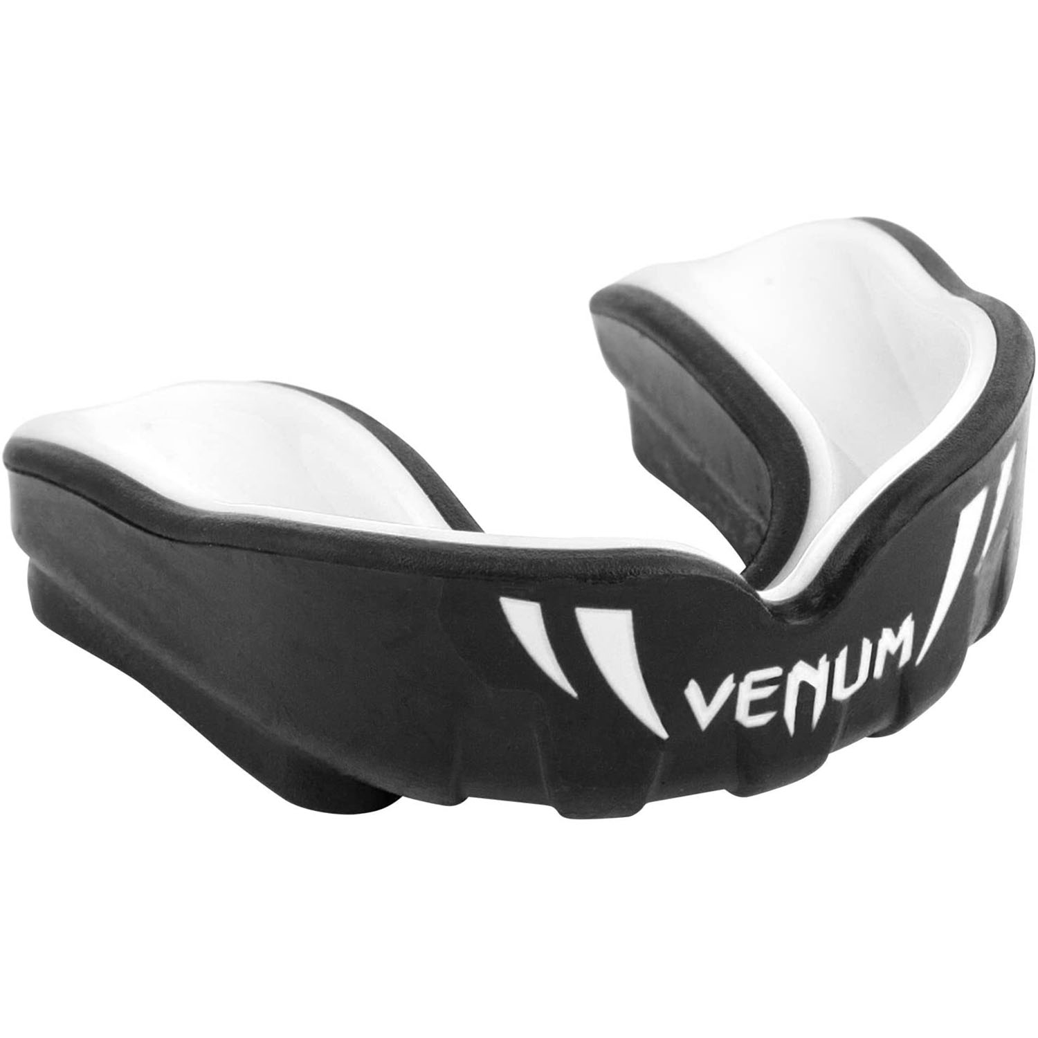 Venum Challenger Kids Mouthguard - Black-White