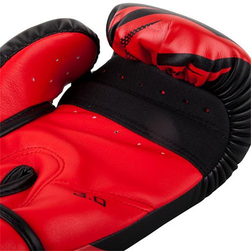 Venum Challenger 3.0 Boxing Gloves-Black-Red-10Oz