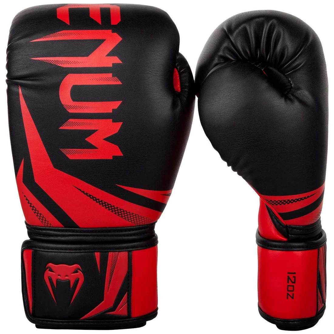 فينوم قفازات الملاكمة تشالنجر 3.0 - Black-Red - 14Oz