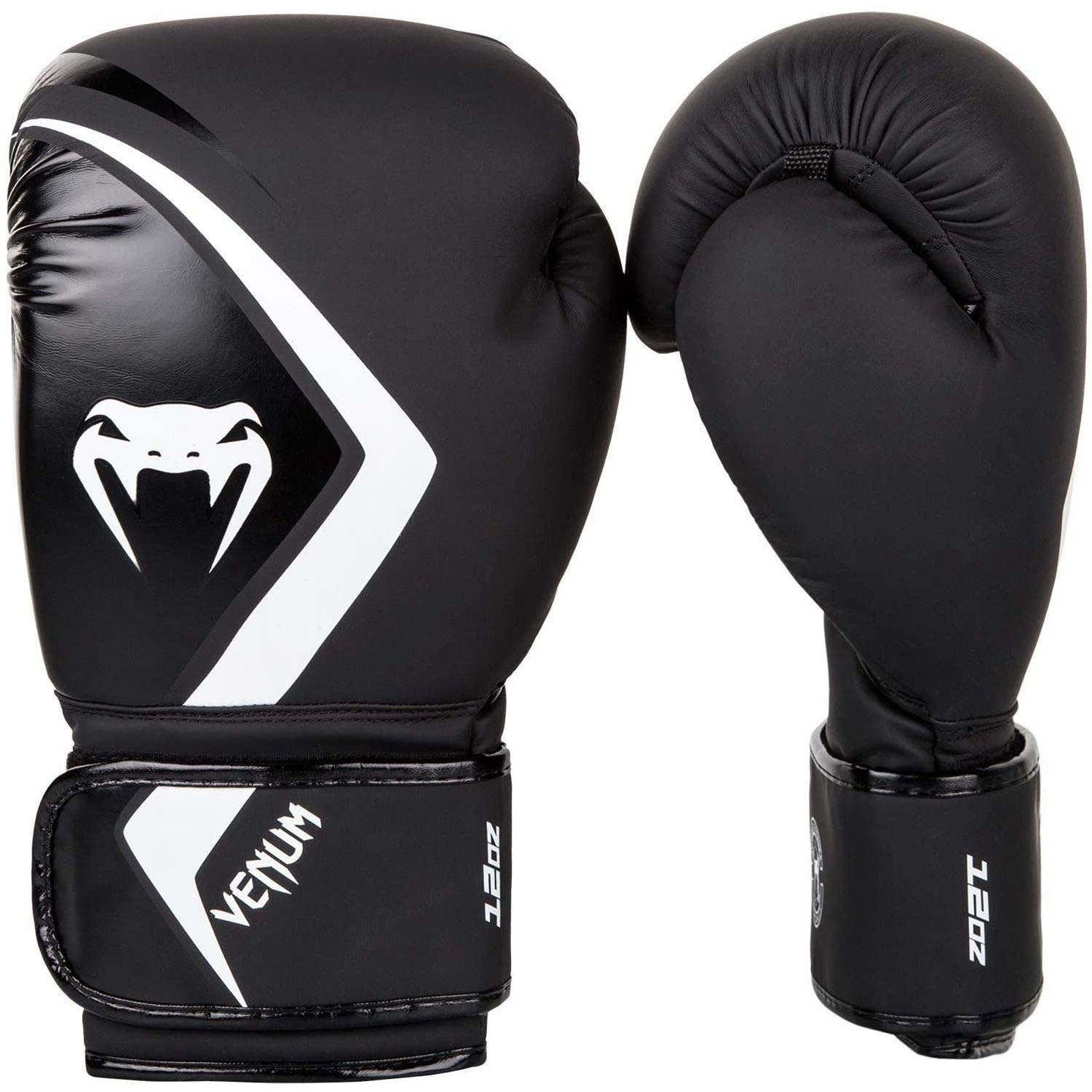 Venum Contender 2.0 Boxing Gloves - Black-Grey-White - 14Oz