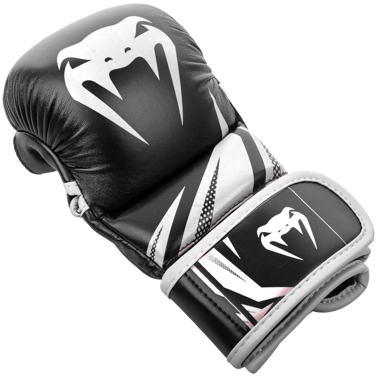 Venum Challenger 3.0 MMA Sparring Gloves - Black-White - L/XL