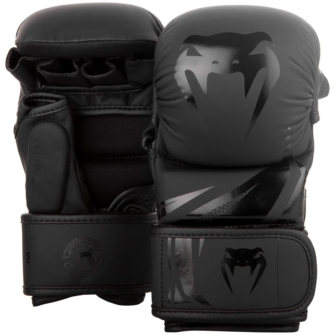 Venum Challenger 3.0 MMA Sparring Gloves - Black-Black - M