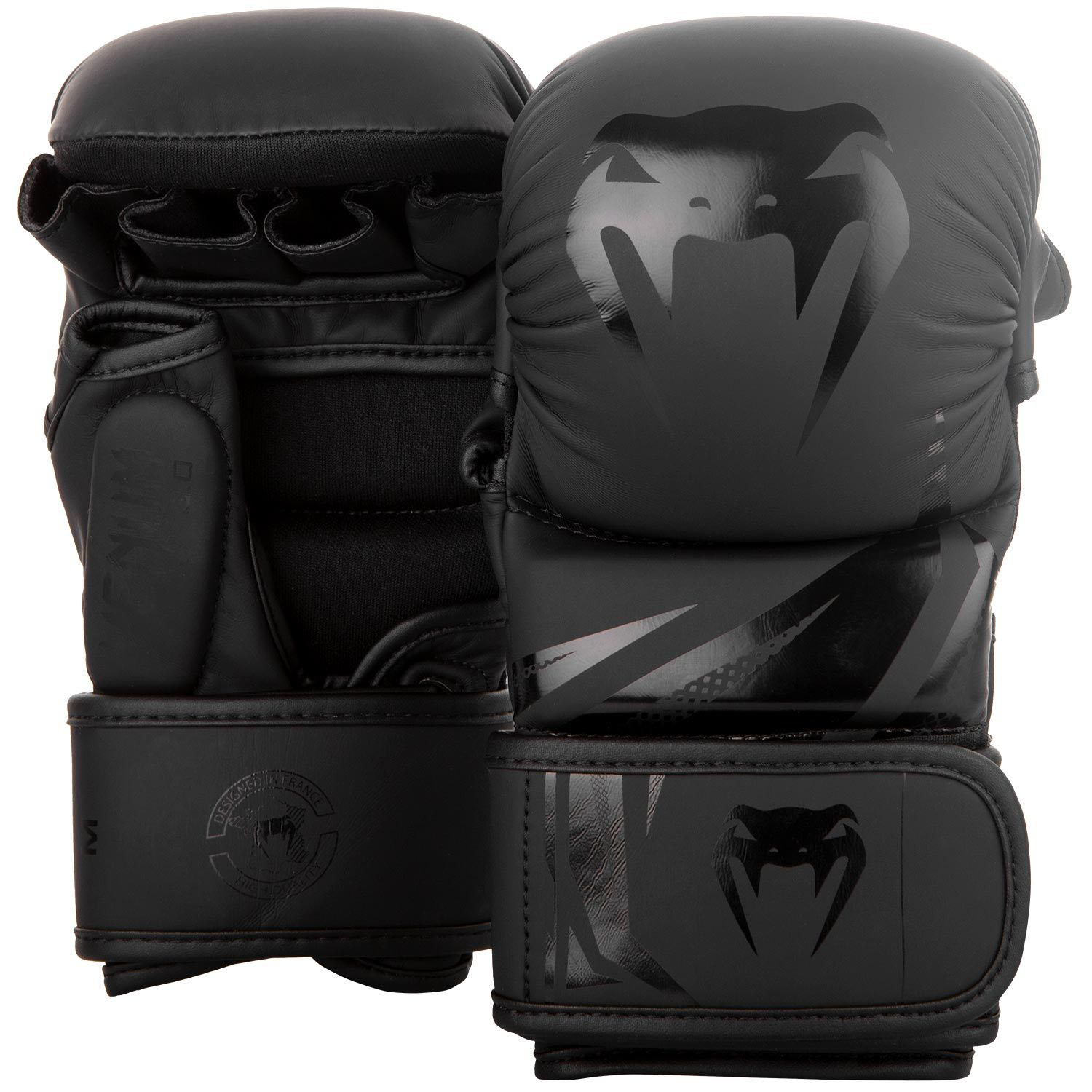 Venum Challenger 3.0 MMA Sparring Gloves - Black-Black - L/XL