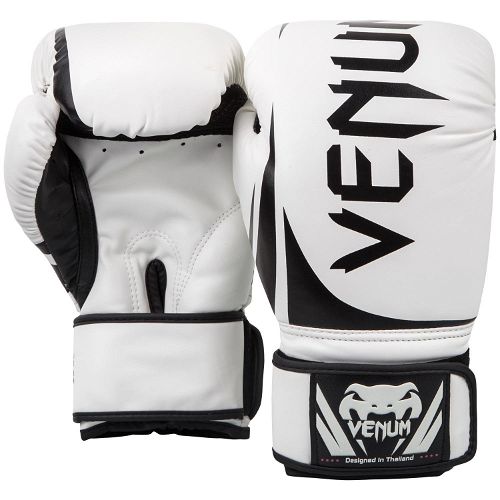 Venum Challenger Boxing Gloves-White-10Oz