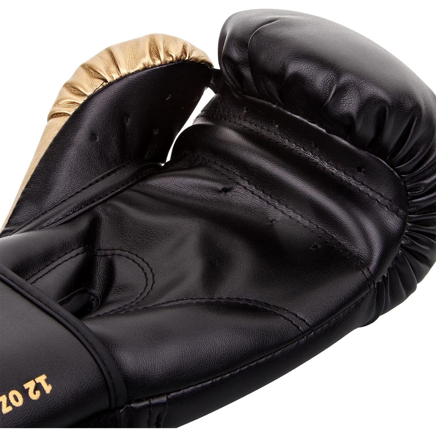 Venum Contender Boxing Gloves - Black-Gold - 8Oz