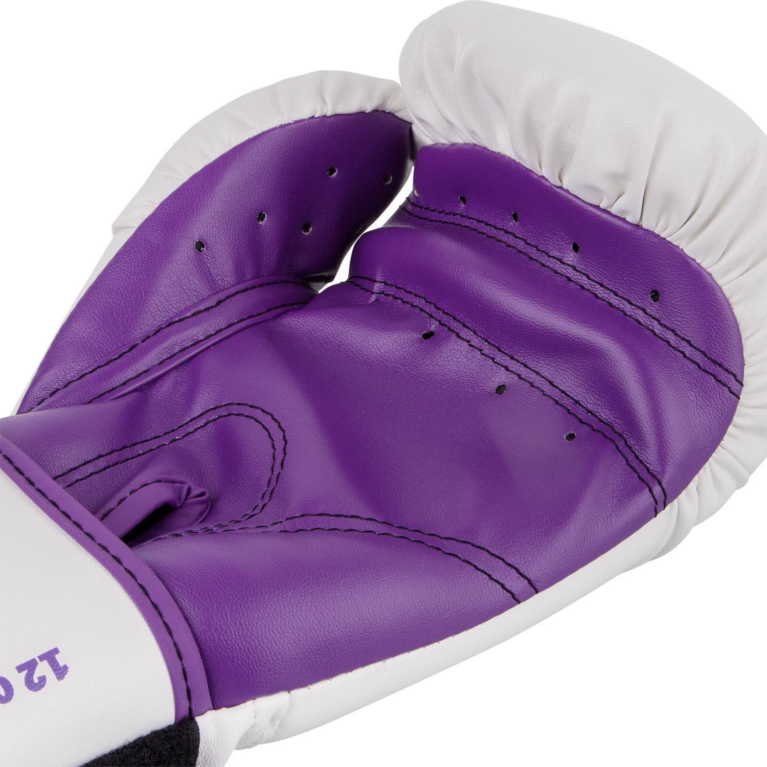 Venum Contender Boxing Gloves - White-Purple - 14Oz