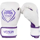 Venum Contender Boxing Gloves - White-Purple - 14Oz