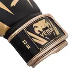 Venum Elite Boxing Gloves - Black-Gold - 10Oz