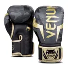 Venum Elite Boxing Gloves - Camo-Gold - 8Oz