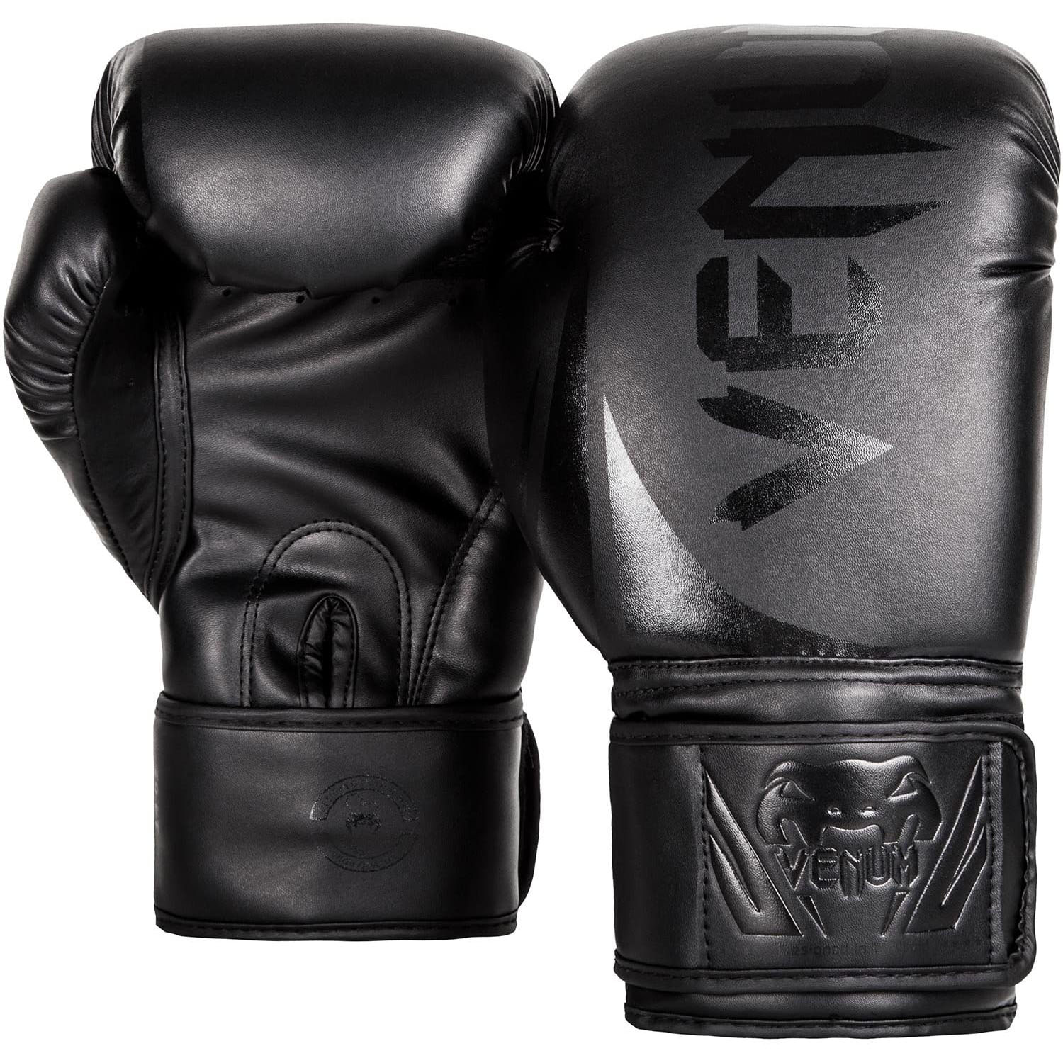 Venum Challenger 2.0 Boxing Gloves - Neo Black - 16Oz