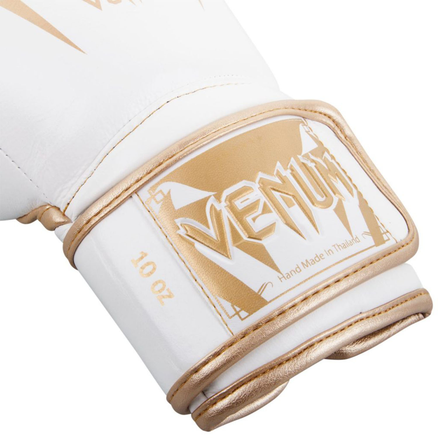 Venum Giant 3.0 Nappa Leather Boxing Gloves - White Gold - 10Oz