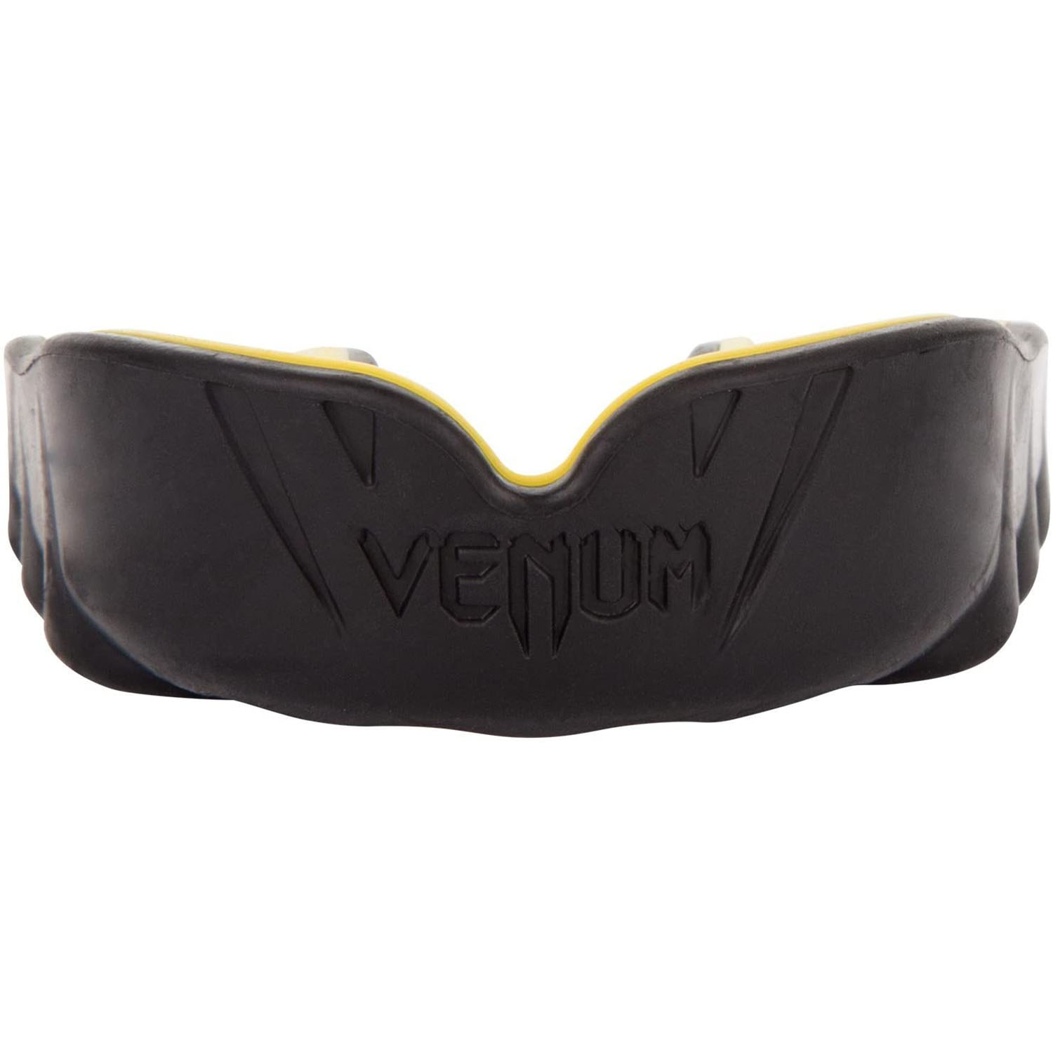 Venum Challenger Mouthguard - Black-Yellow