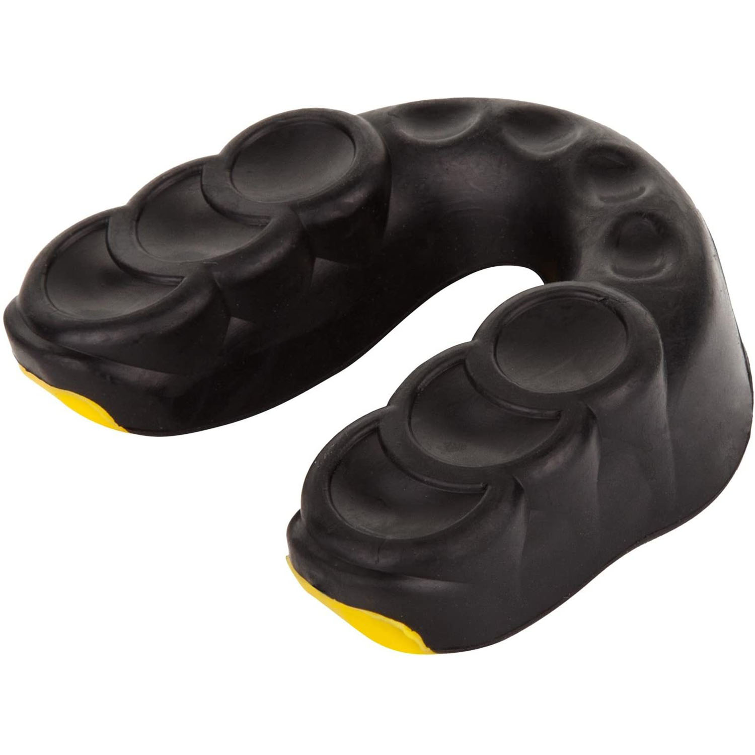 Venum Challenger Mouthguard - Black-Yellow